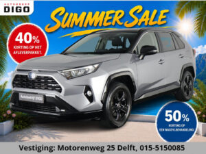 Toyota RAV4 2.5 HYBRID BI-TONE BLACKSTYLE GARANTIE 9-2030*