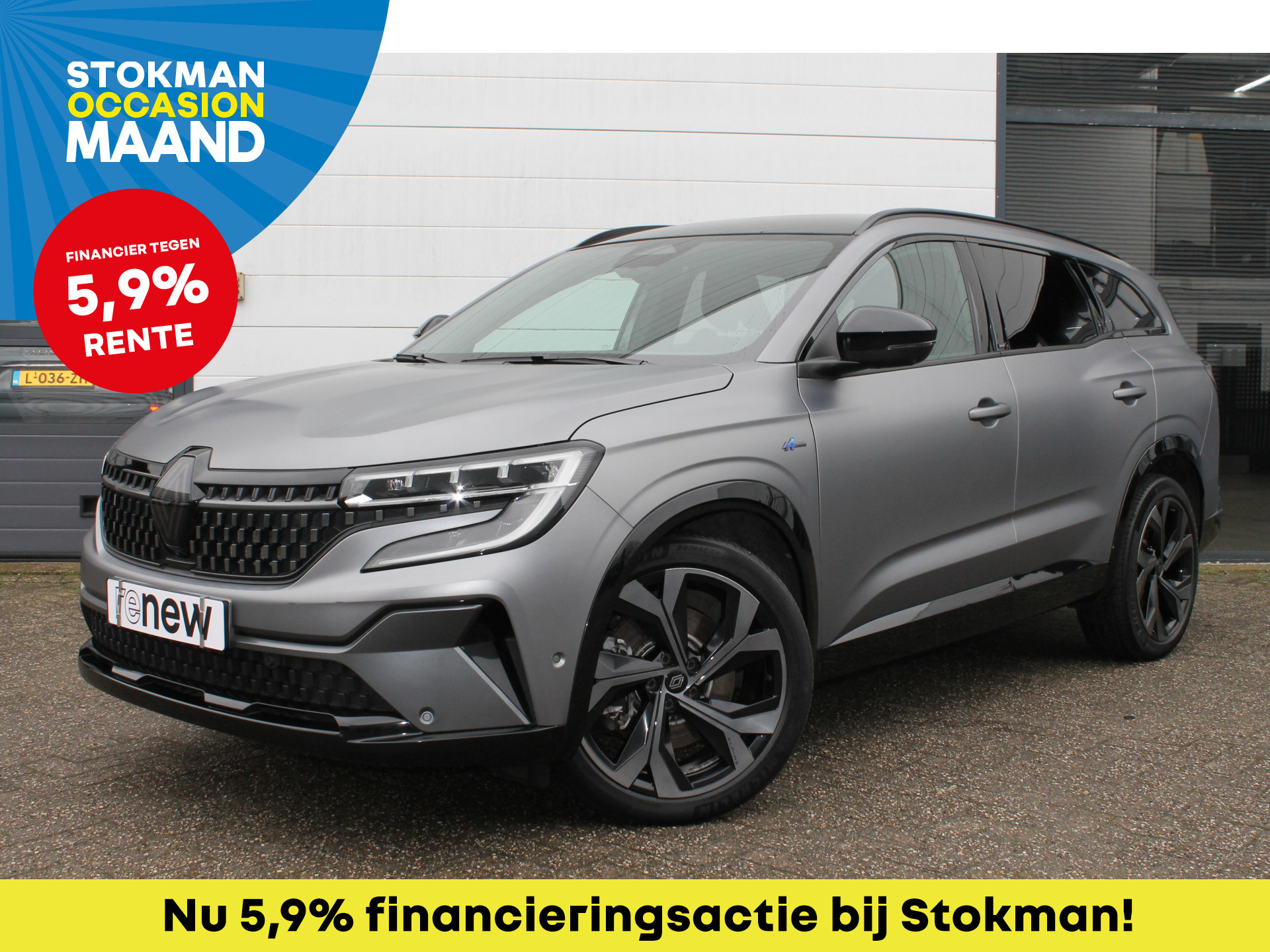 Renault Espace E-Tech full hybrid 200 PK esprit Alpine 7 persoons