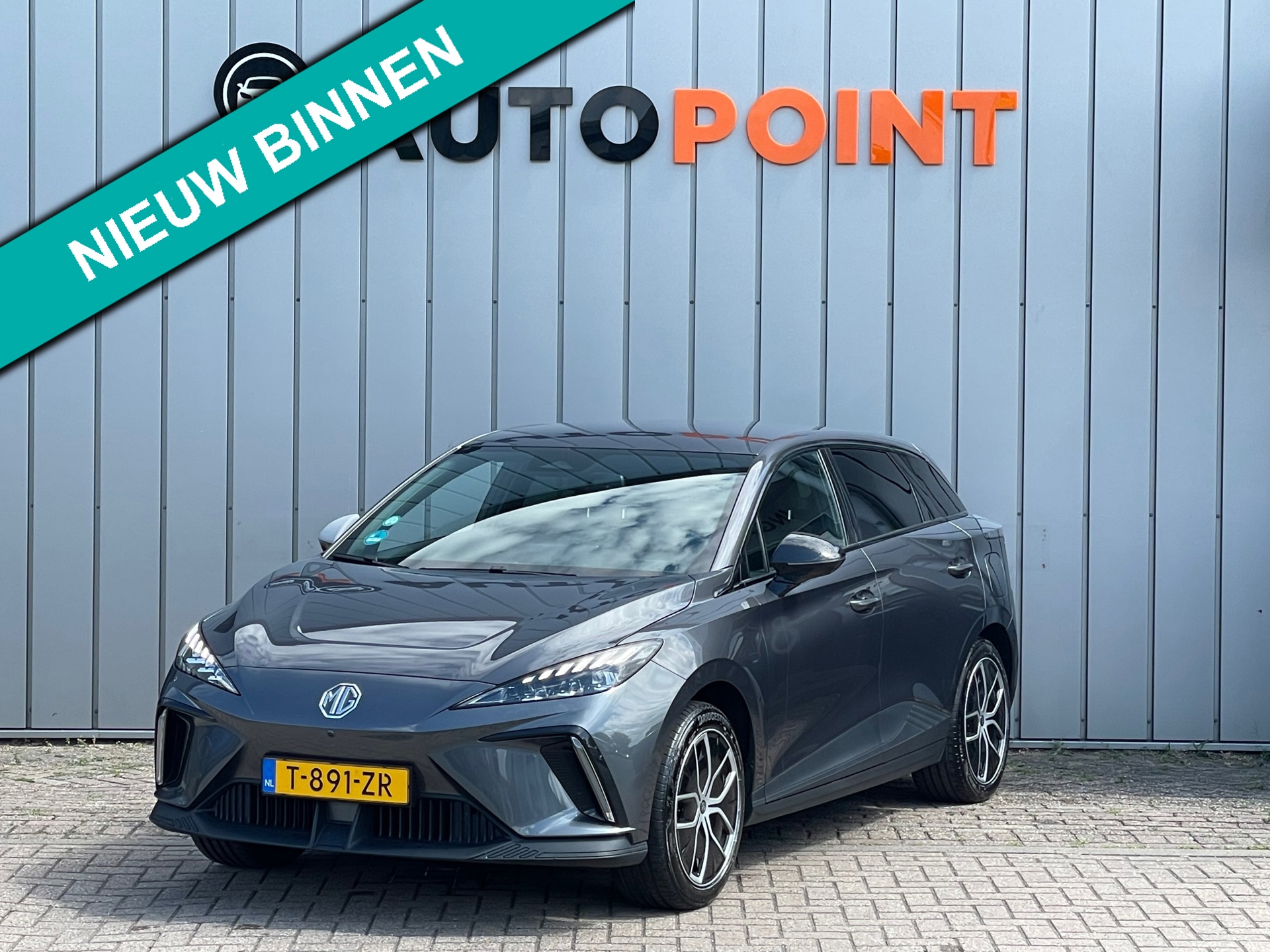 MG MG4 Electric Luxury 64 kWh ORG NL DEALEROND 1E EIG SOH96% 360*CAMERA|ELEK.STOEL|ADAPT.CRUISE|LEDER|BLINDSPOT|CARPLAY|