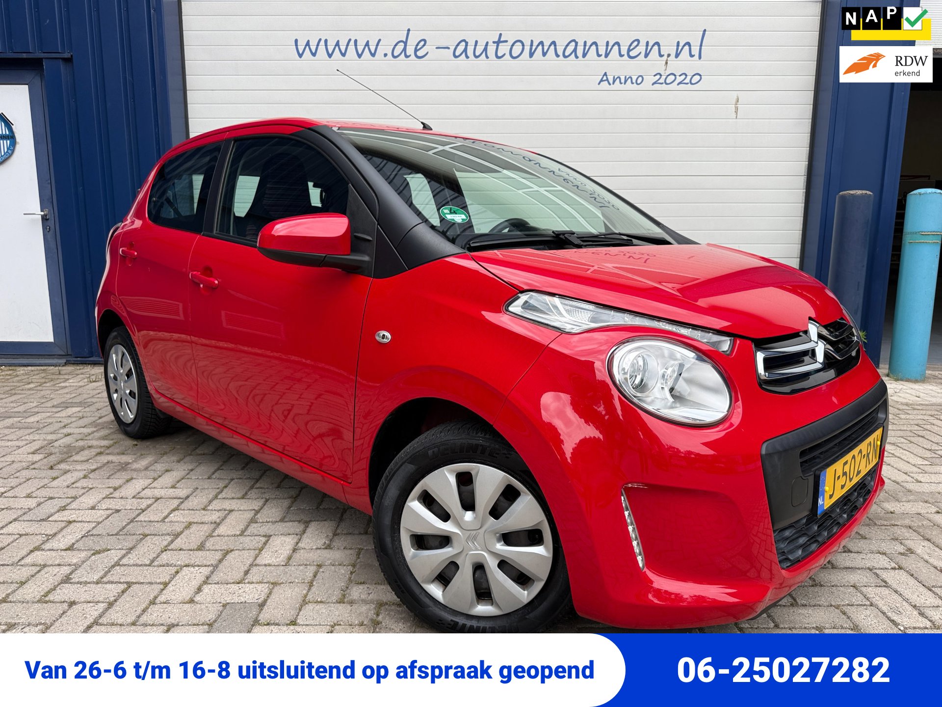 Citroën C1 1.0 VTi Feel 5-drs / AIRCO / 4x NWE ALL SEASON / APK 05-28 / 32.235 km!