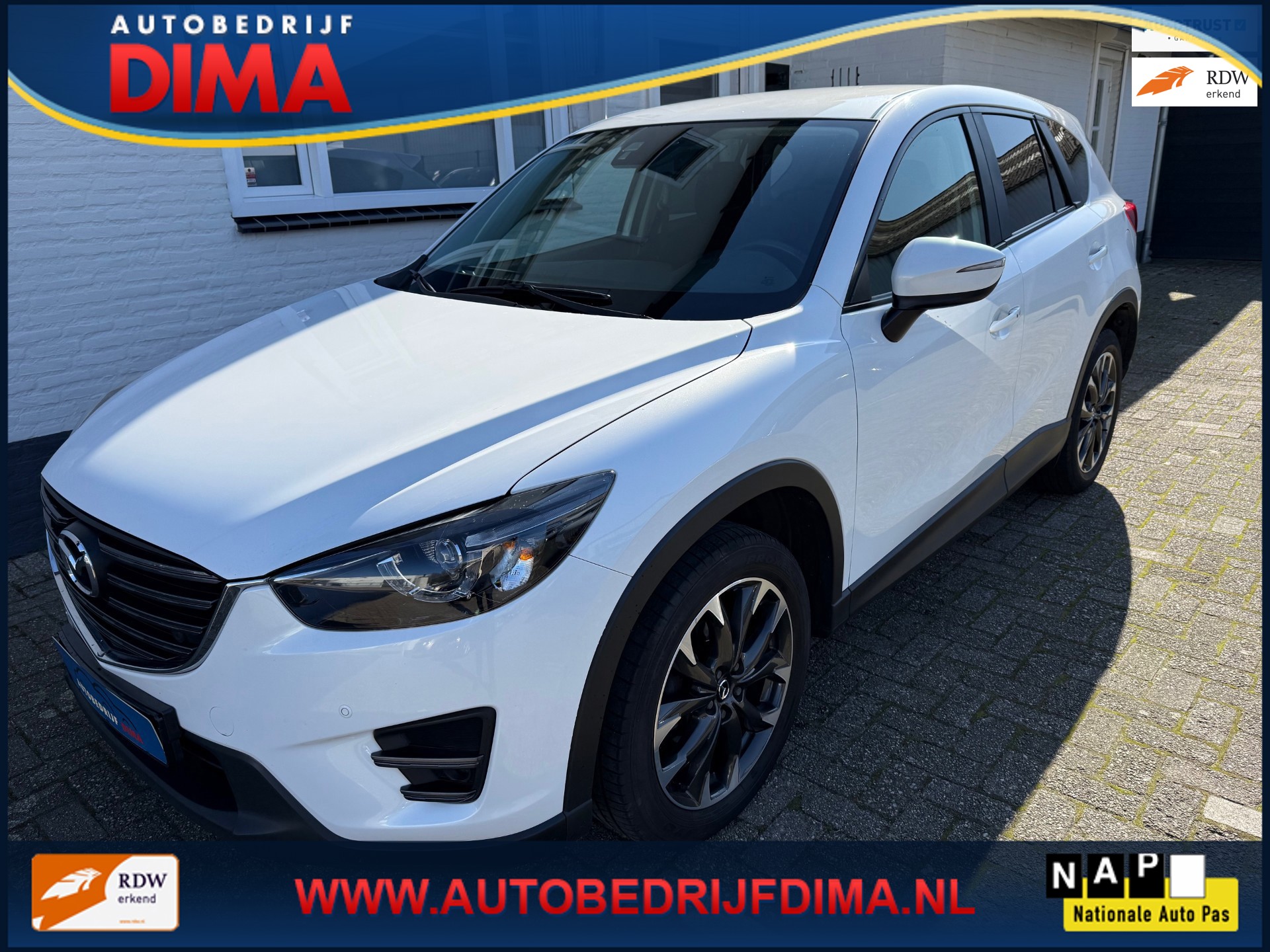 Mazda CX-5 2.0 SkyActiv-G 165 Skylease+ 2WD/ 1e Eigenaar/ Navi/ Camera/ LED/ Stoelverwarming/ ECC/ Cruise Control