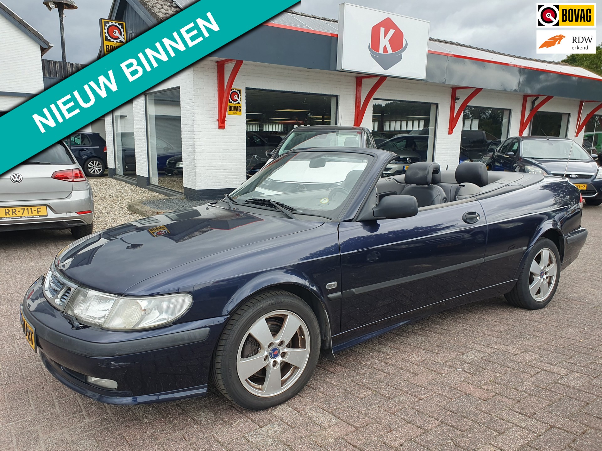 Saab 9-3 Cabrio 2.0t Anniversary LEER BJ 2002