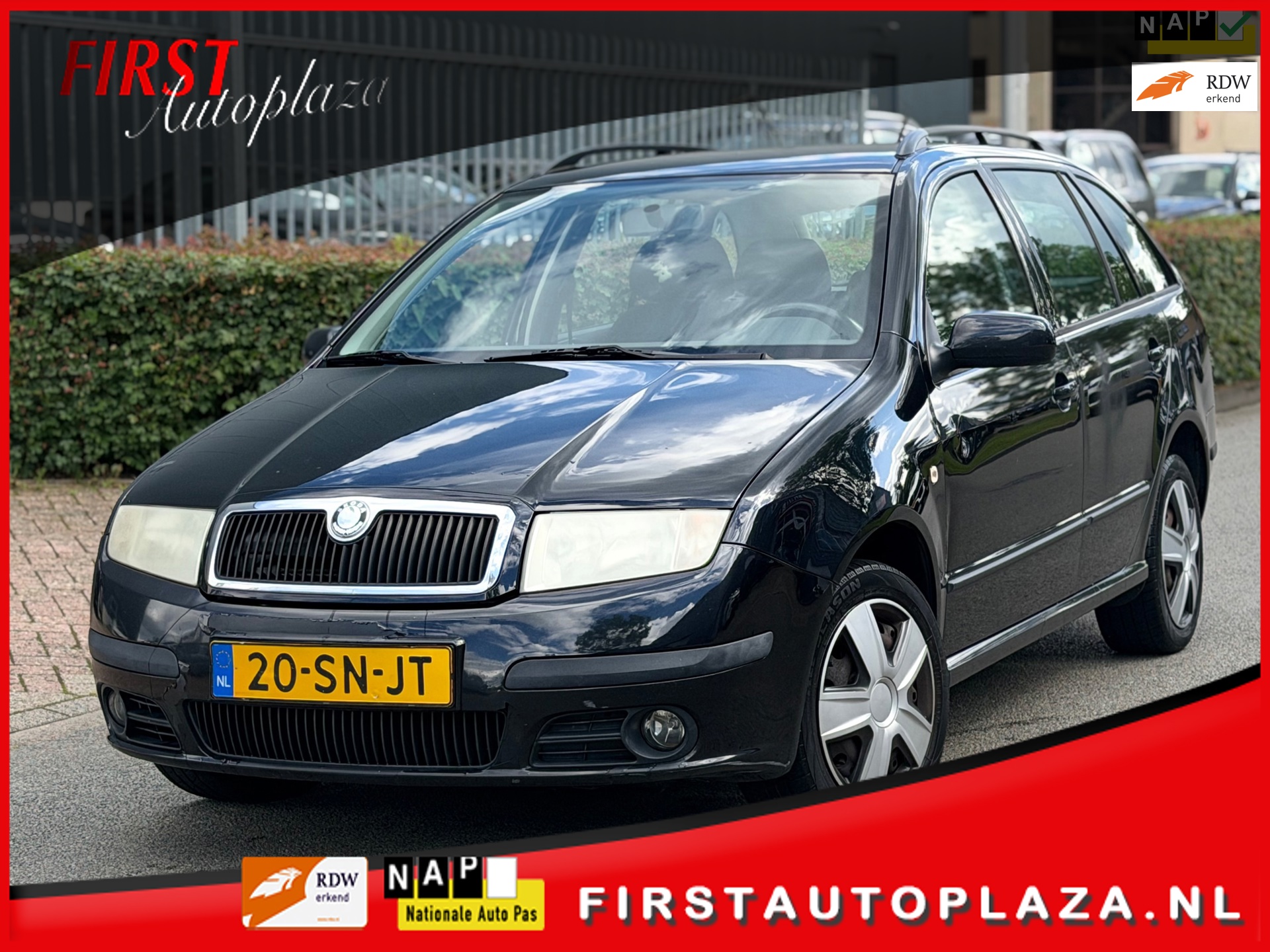 Skoda Fabia Combi 1.4-16V Spirit+ CRUISE/AIRCO/STUURBEKR. | INRUILKOOPJE !