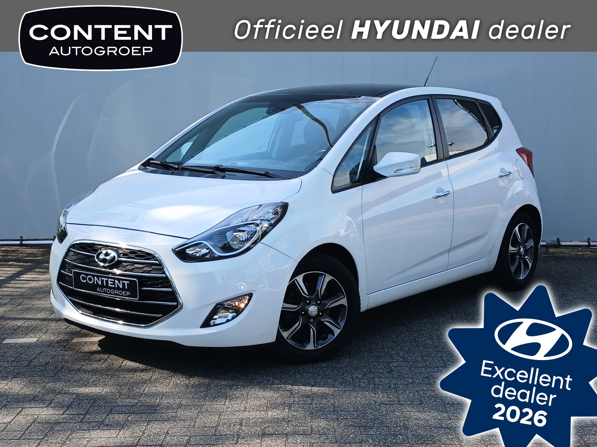 Hyundai ix20 1.6 Go Plus Automaat / Navigatie / Climate en Cruisecontrol / Schuif-kanteldak /