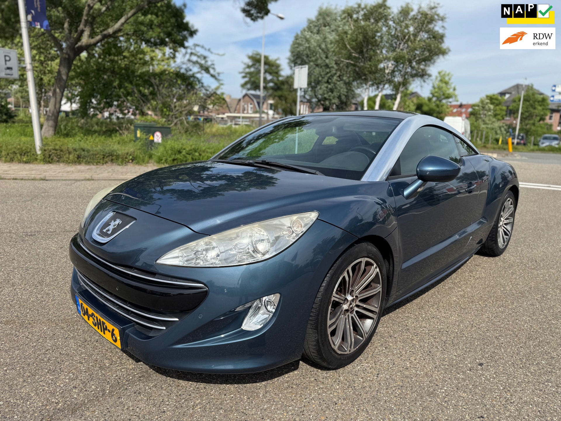 Peugeot RCZ 1.6 THP / dealer.onderhouden / airco / leder / navi / cruise.control / pdc / lmv / nap..