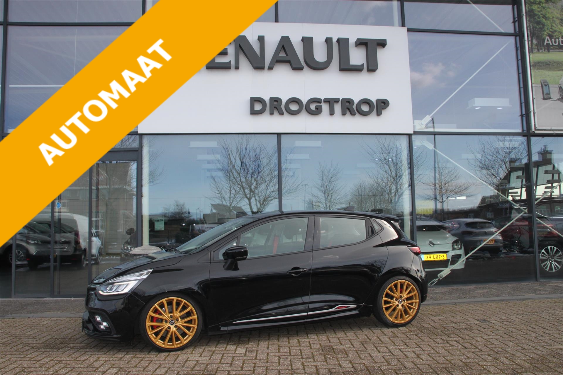 Renault Clio 220PK-RS TROPHY-122DKM-LEDER-CAMERA-BLACK & FAST-