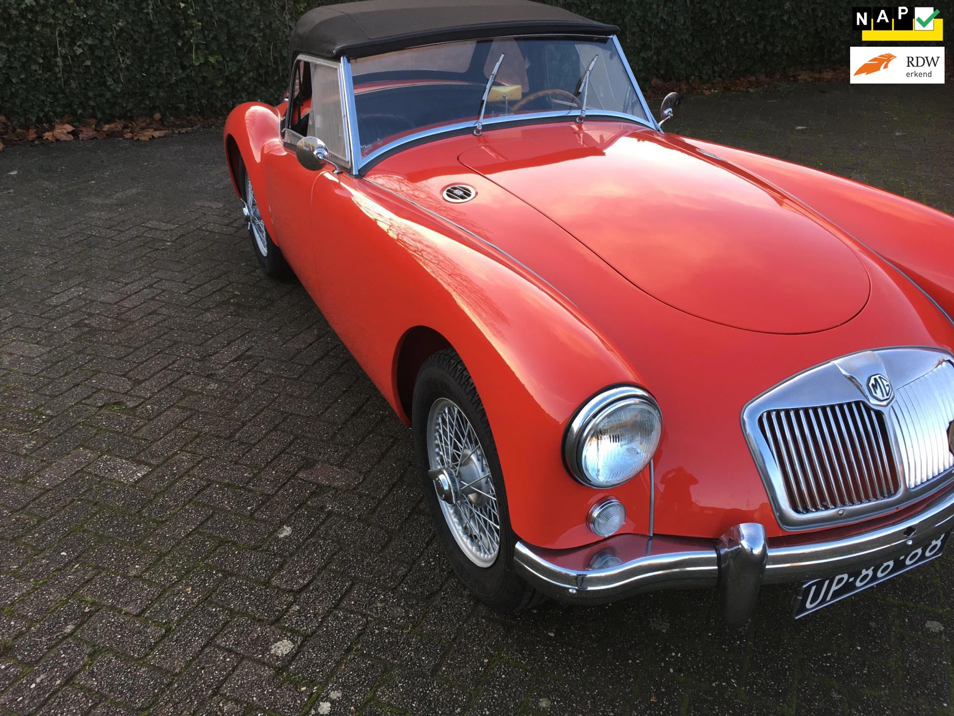 MG A 1500 CABRIOLET 1956, RESTAURATIE TOT CONCOURSSTAAT ! UNIEKE NEDERLANDSE AUTO !