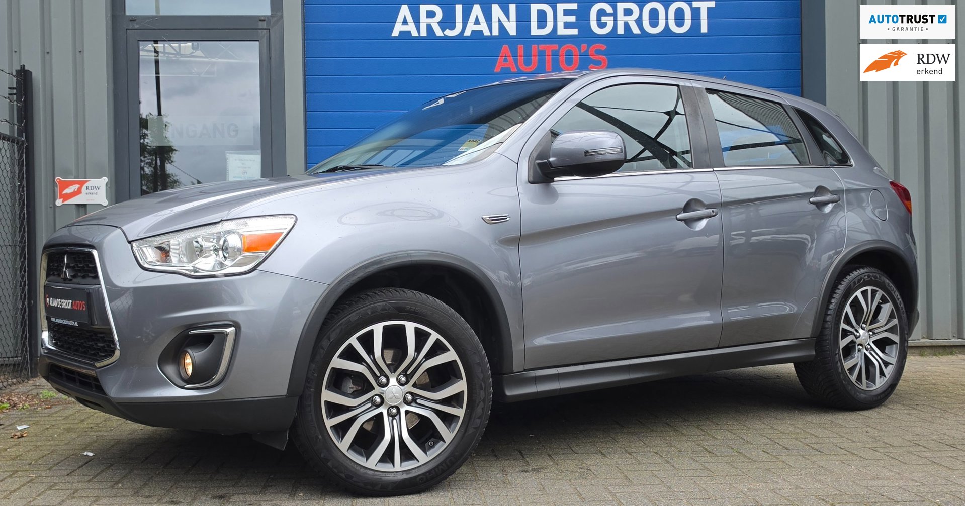 Mitsubishi ASX 1.6 Cleartec Clima Cruise Camera 18" velgen Dealer onderhouden