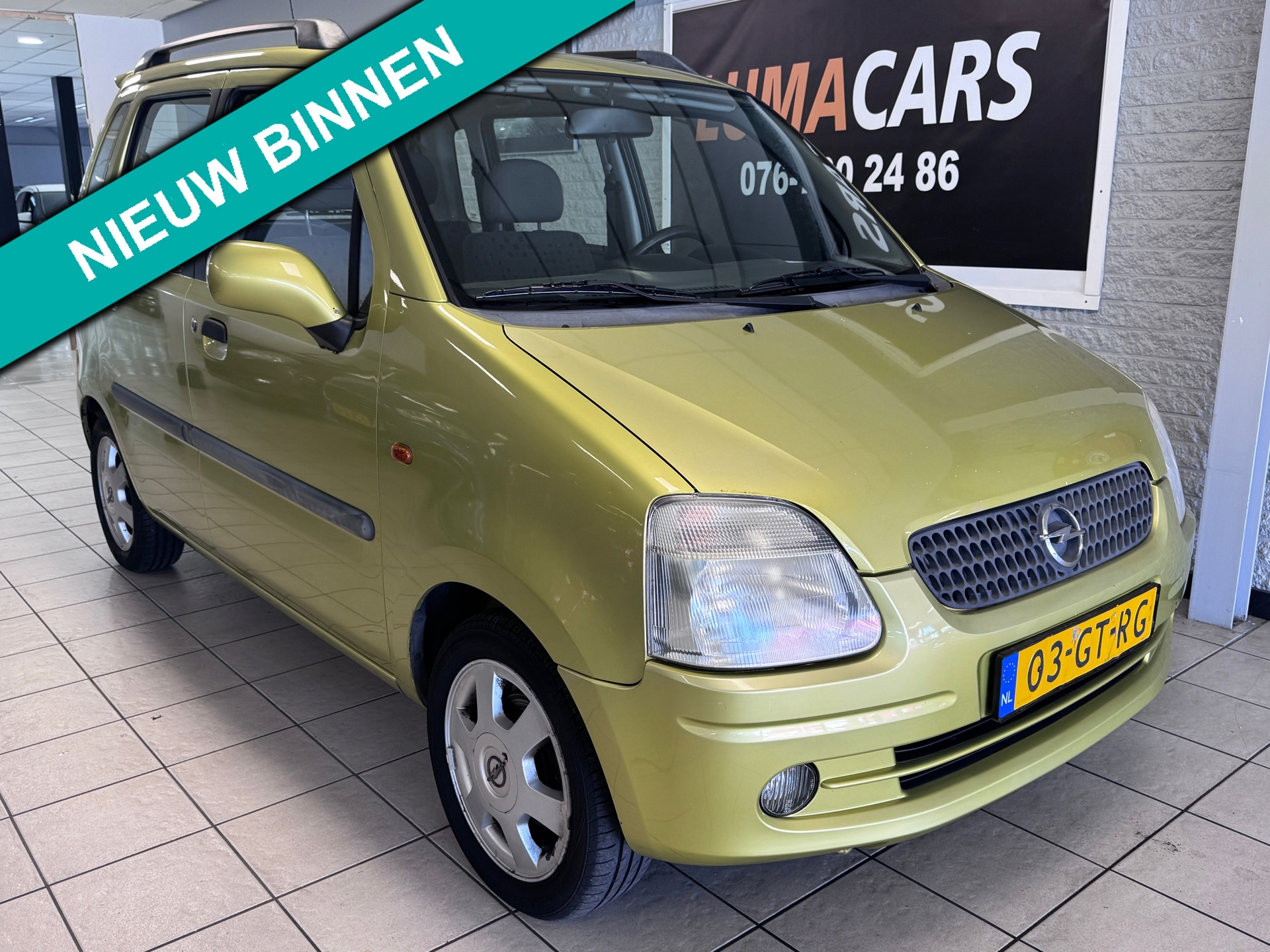Opel Agila 1.2-16V Elegance | Nieuwe APK | 5-deurs | Elektr.