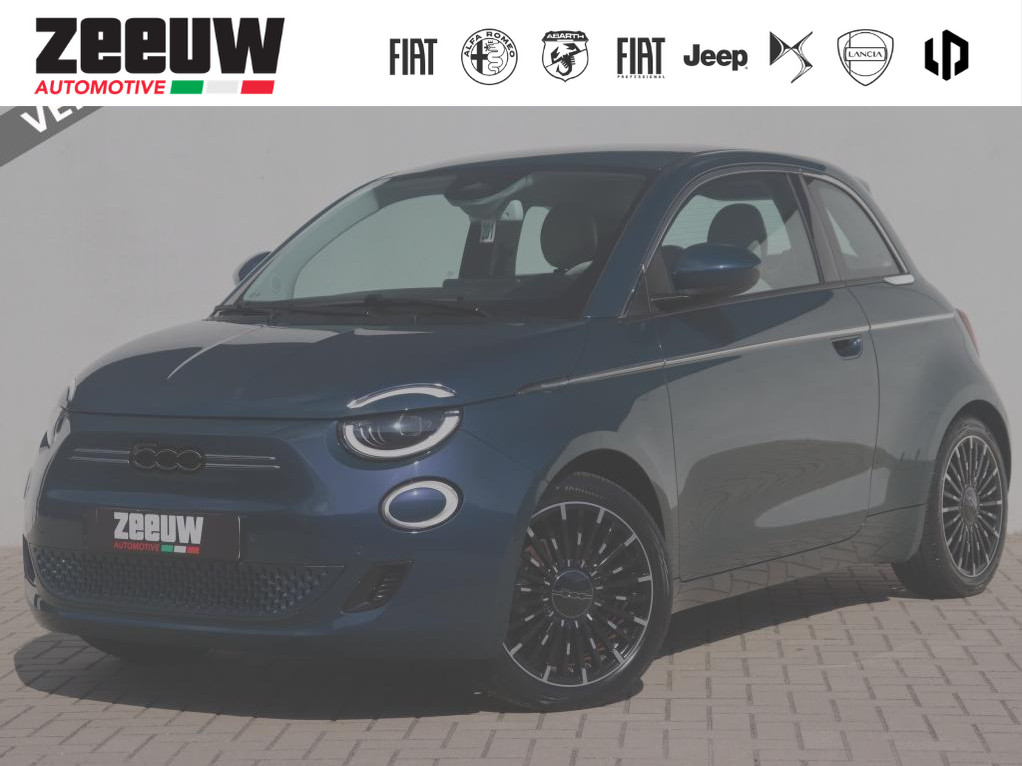 Fiat 500e La Prima by Bocelli 42 kWh | JBL | Winter | Camera | 17' VERKOCHT