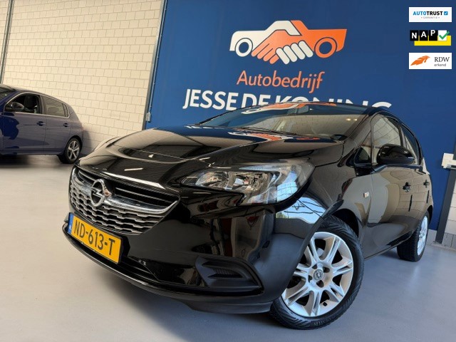 Opel Corsa 1.4 Bi-Fuel Edition /bj.2017 / 5 deurs / kleur: zwart / airco / sportvelgen/etc / NAP met 133685 km.en APK tot 06/2027.