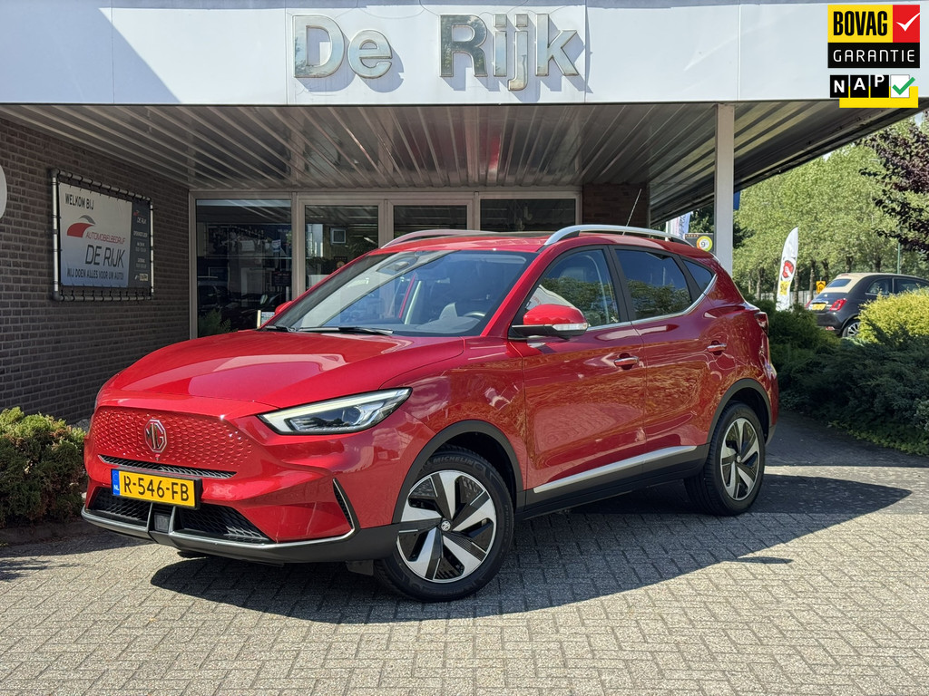 MG Mg zs ev EV Standard Range Luxury 50 kWh | Pano, Leder, 360Camera, Navi, Carplay/Android | 1e Eigenaar, Dealerond. | NAP |