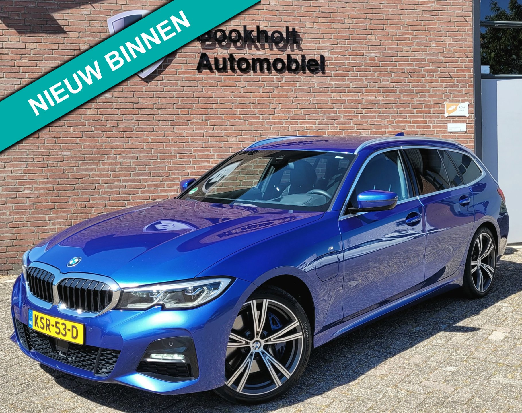 BMW 3-serie Touring 330e M-sport ACC/HUD/Laser/Trekhaak/HiFi (BTW)
