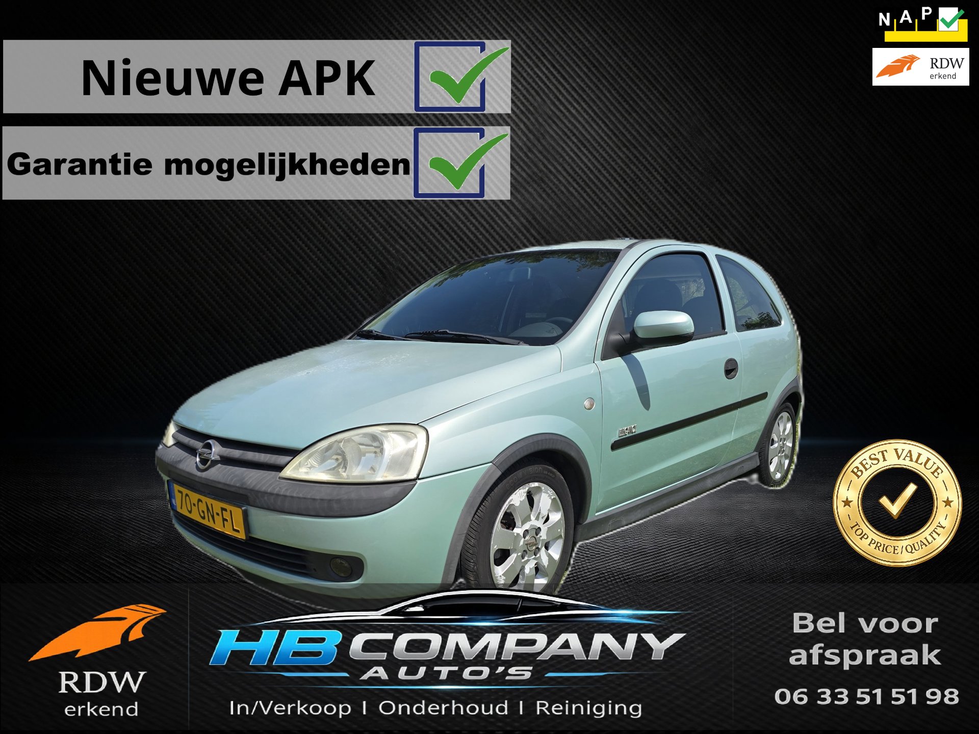 Opel Corsa 1.4-16V Elegance AUTOMAAT | Airco | Nieuwe APK | NAP