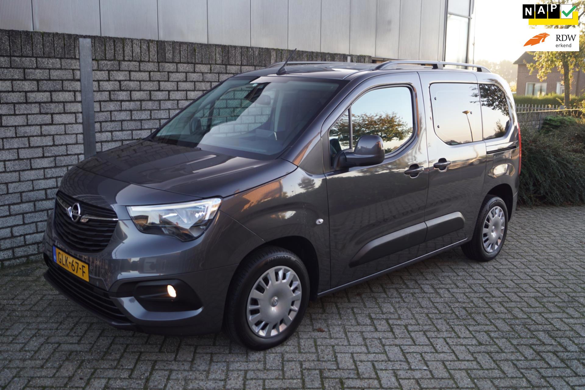Opel Combo Tour 1.2 Turbo L1H1 Edition Life Automaat Navi Clima Cruise Apple Carplay Rijbaan Assist Driver Alert Trekhaak ENZ.