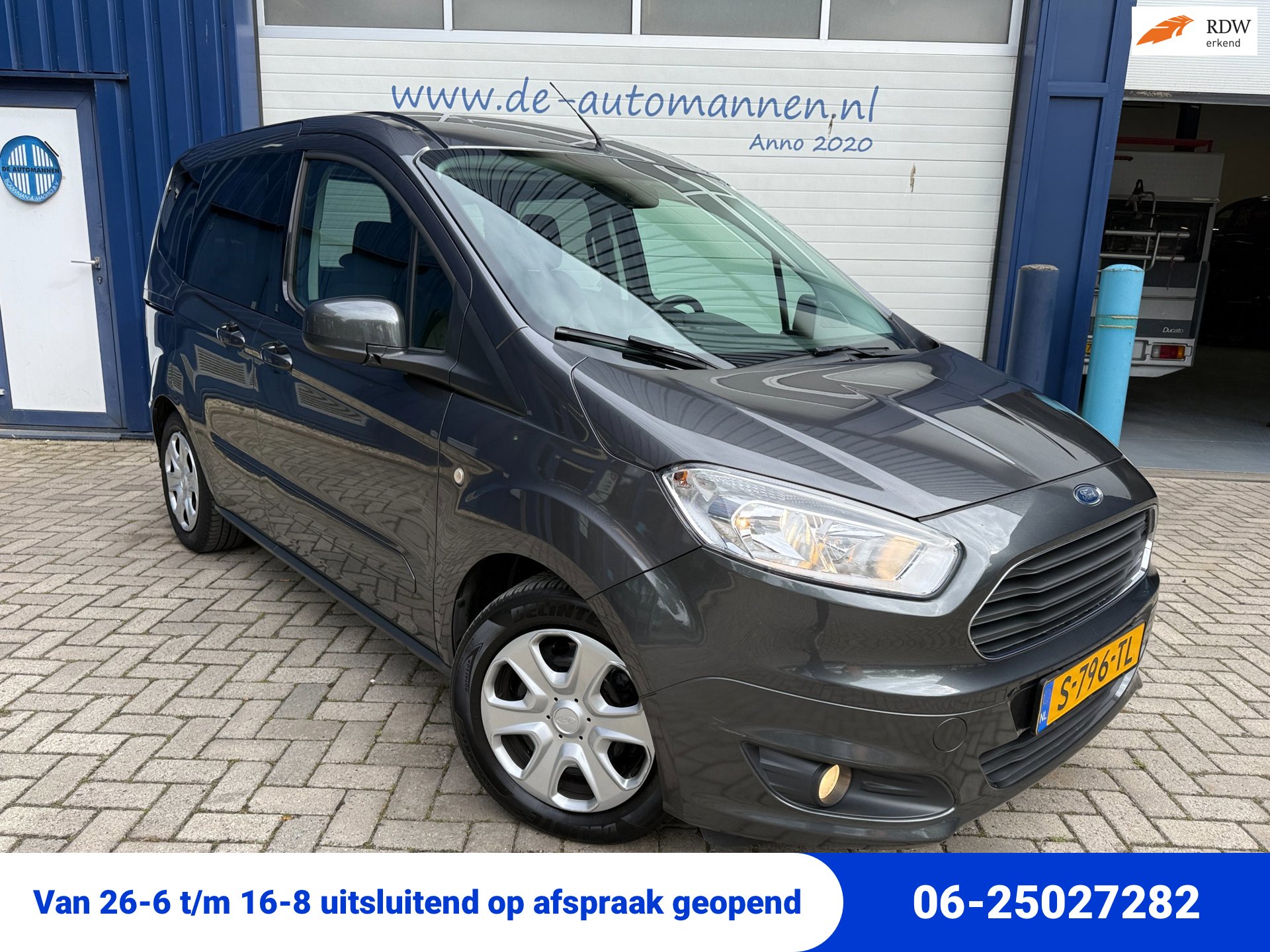 Ford Tourneo Courier 1.0 Trend 100 pk / AIRCO / CRUISE / TREKHAAK / D.RIEM VERVANGEN