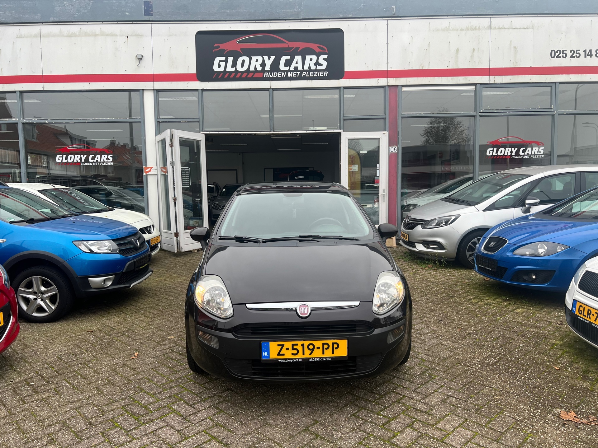 Fiat Punto Evo 1.4-16V NIEUWE KOPPELING-LEER-PDC-ANDROID