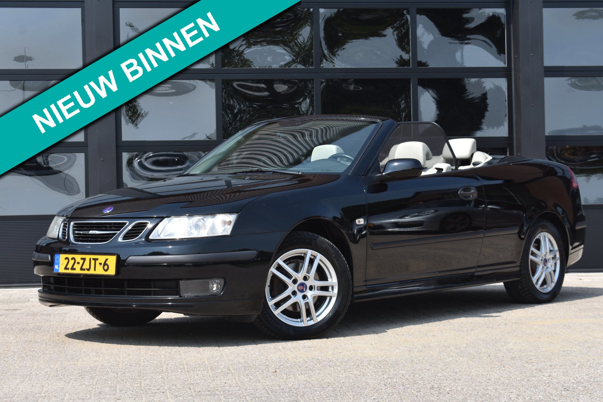 Saab 9-3 Cabrio 1.8t Linear '07 Leder Clima Cruise Inruil mogelijk