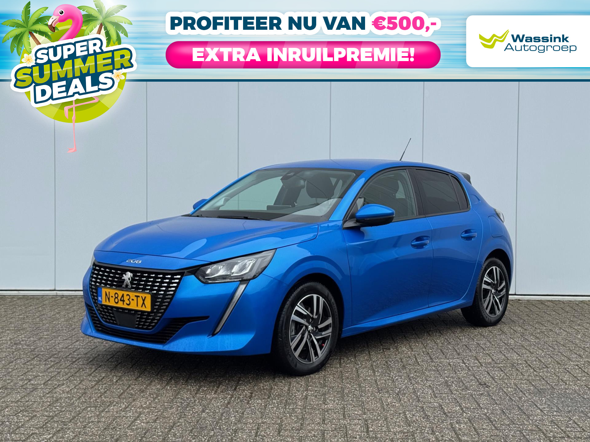 Peugeot 208 1.2 PureTech 100pk EAT8 Allure Pack | Navigatie |