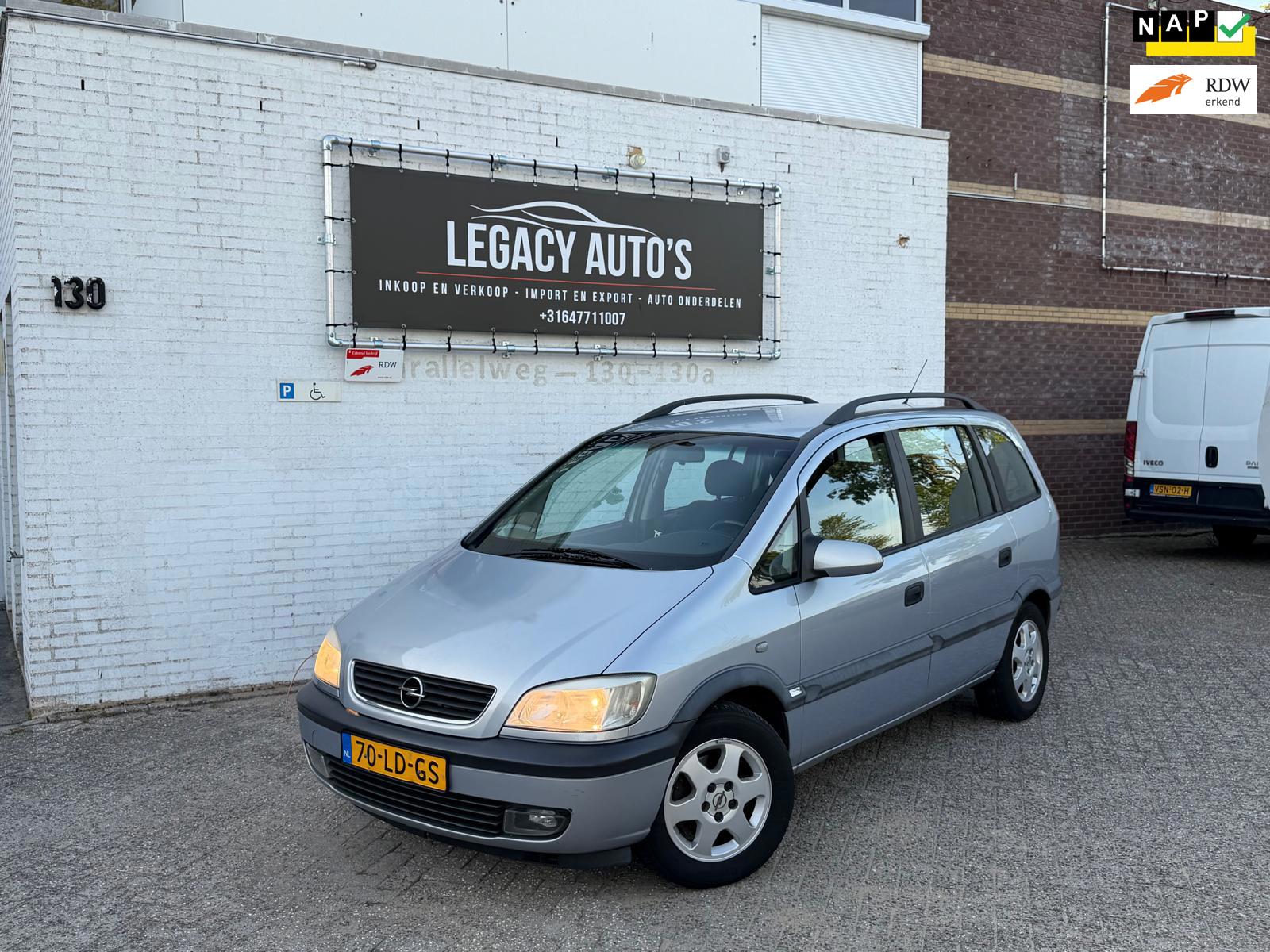Opel Zafira 2.2-16V Elegance - AIRCO - CRUISE CONTROLE - NETTE AUTO!