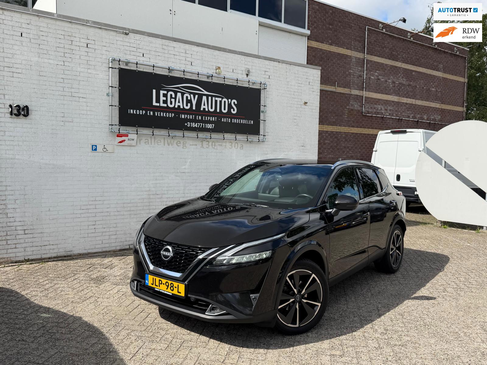 Nissan Qashqai 1.3 MHEV Xtronic Tekna - NETTE STAAT - PANO DAK - 360 CAMERA!