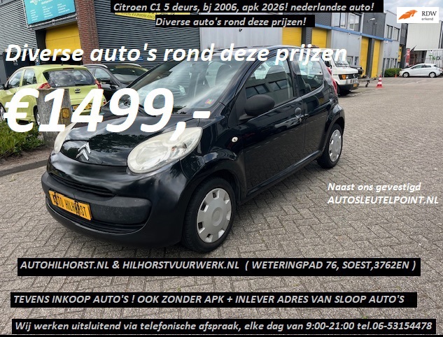 1.0-12V ( Diverse van dit soort auto's ) op voorraad!! vanaf €1499,-