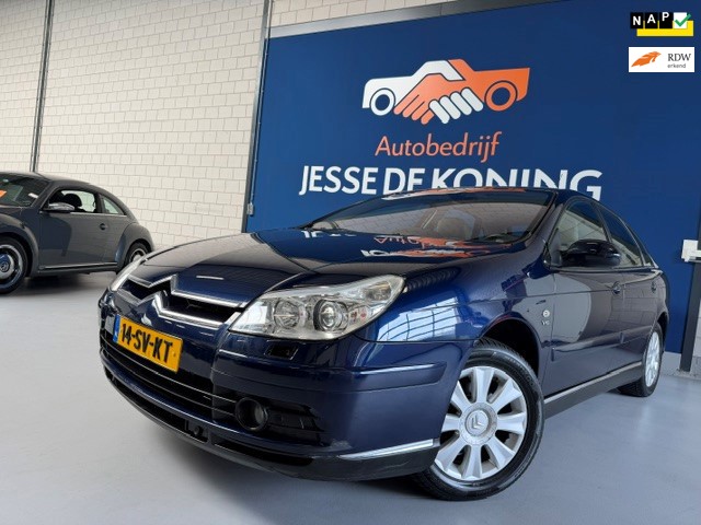Citroën C5 3.0 V6 Exclusive automaat / bj.2006 / kleur: blauw / leder/climate/cruise/ sportvelgen/ APK tot 03/2027 /NAP 244712 km.