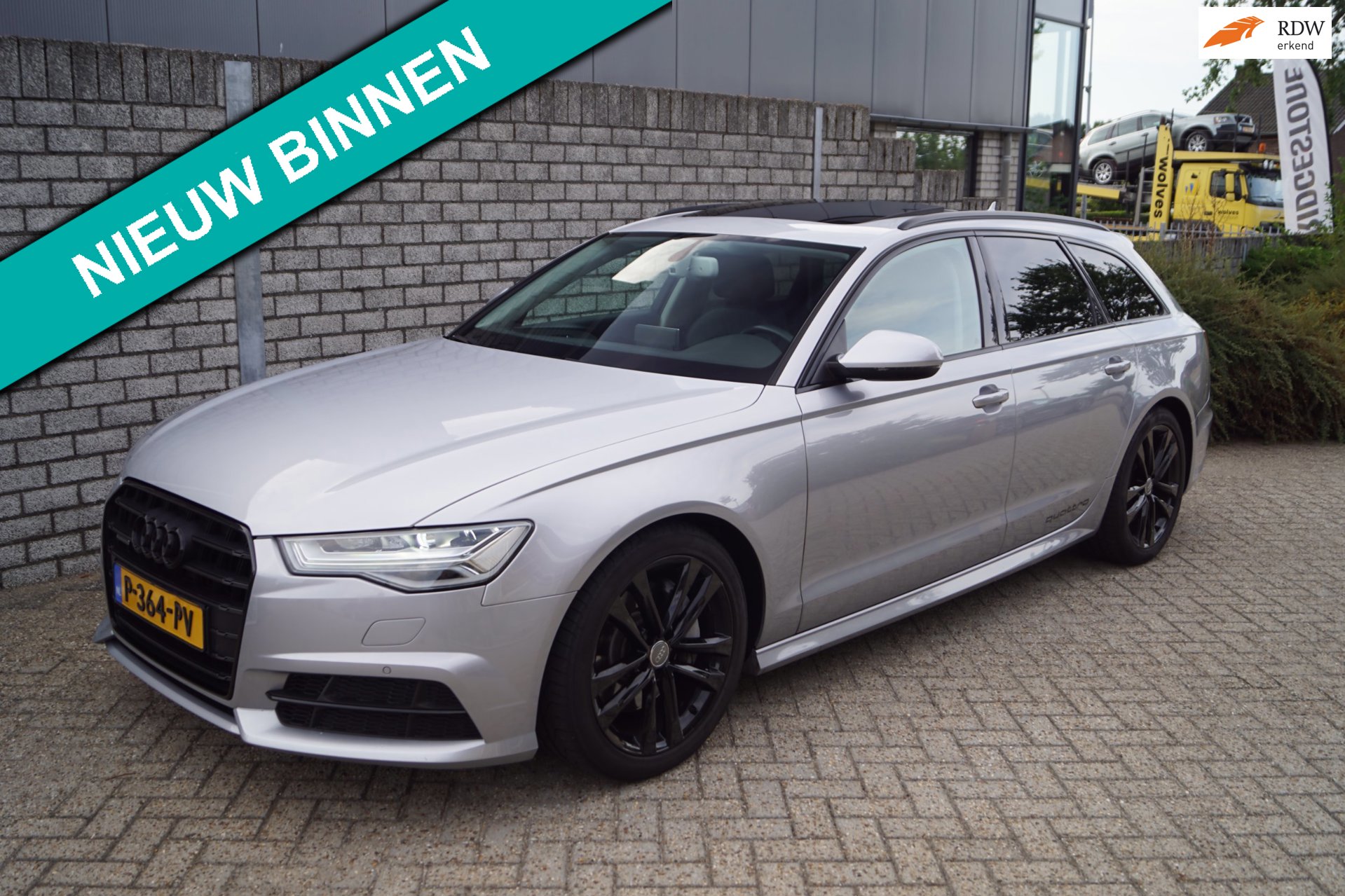 Audi A6 Avant 2.0 TFSI quattro S line Edition Autom Panodak Leder/Alcantara Navi Camera Clima Xenon Cruise 2x PDC LMV 19 ENZ