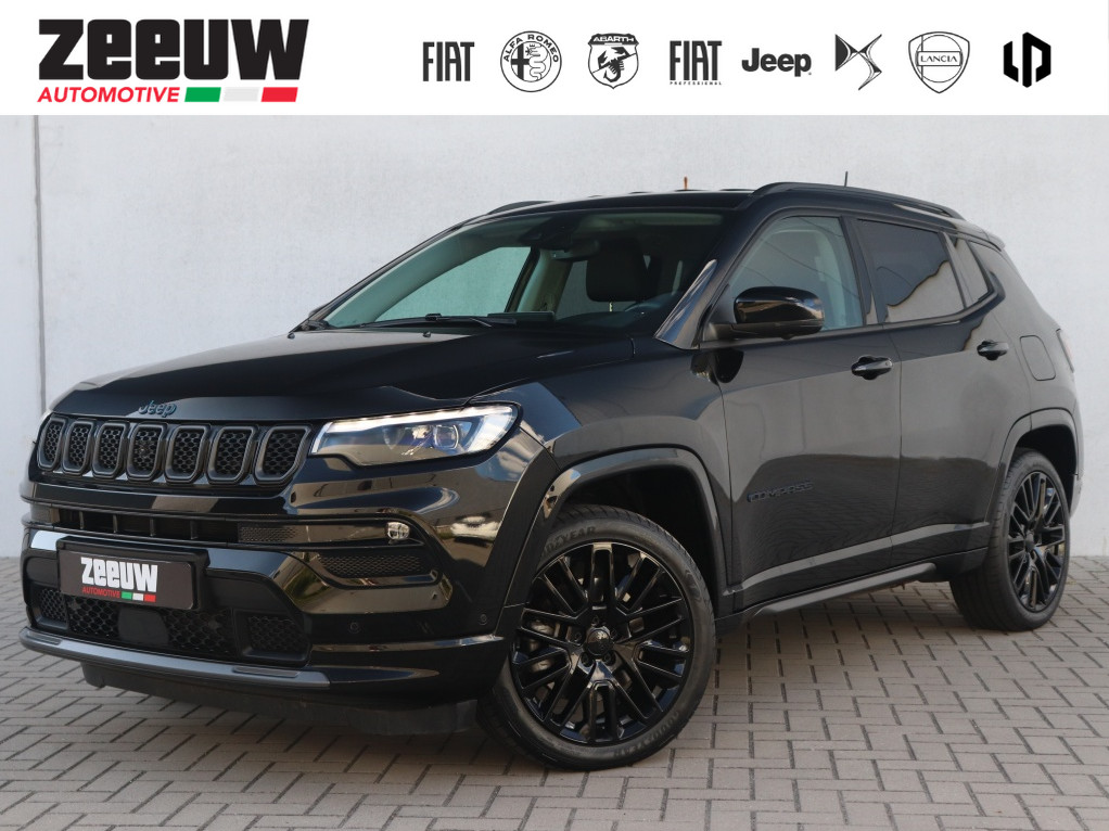 Jeep Compass 4xe 240 PK Hybrid S | Leder | Navi | Winter | 360Cam | 19'