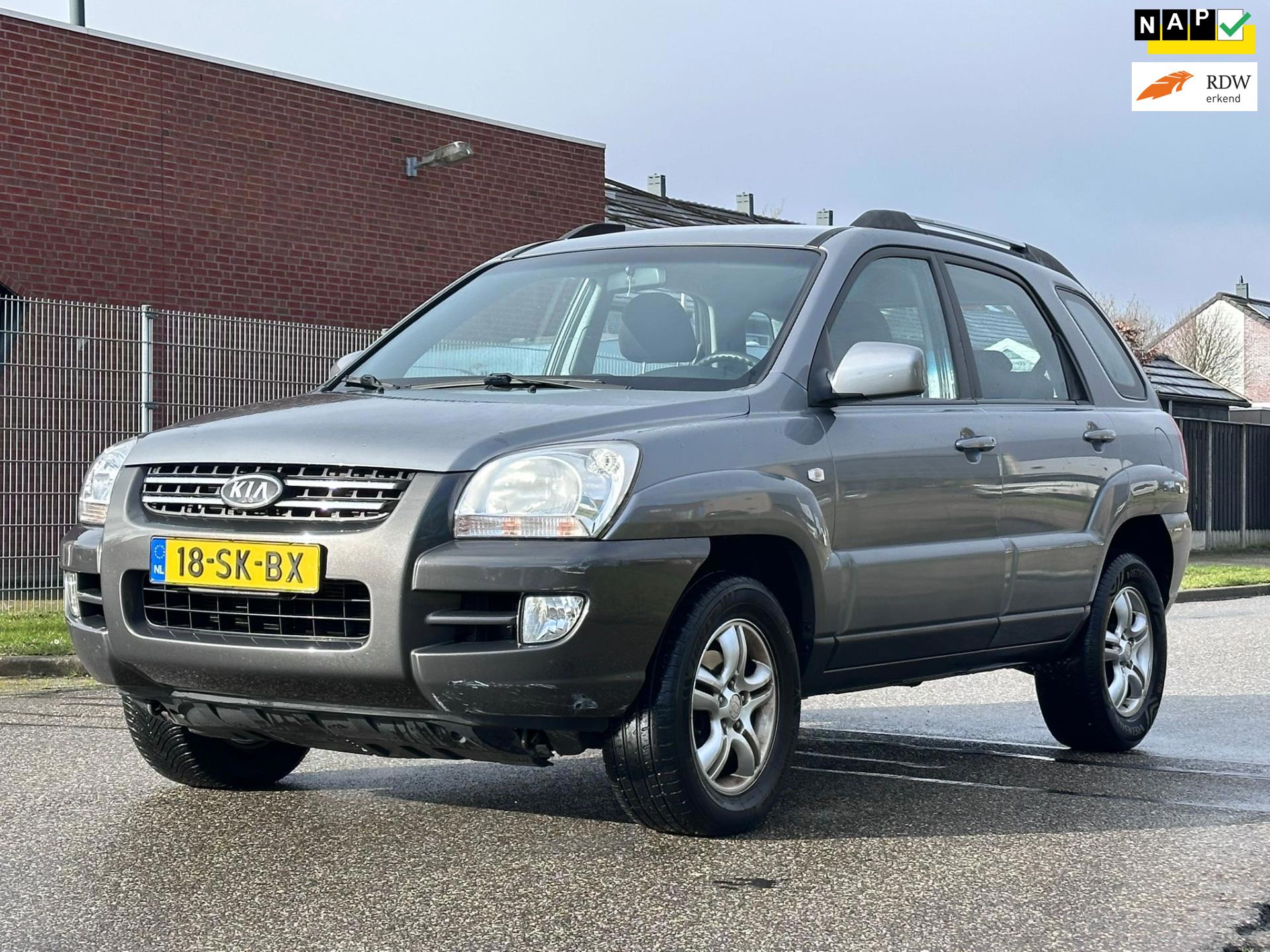 Kia Sportage 2.0 CVVT Comfort 1e Eigenaar*Cruise*Airco*NAP*LM velgen*Nette auto*
