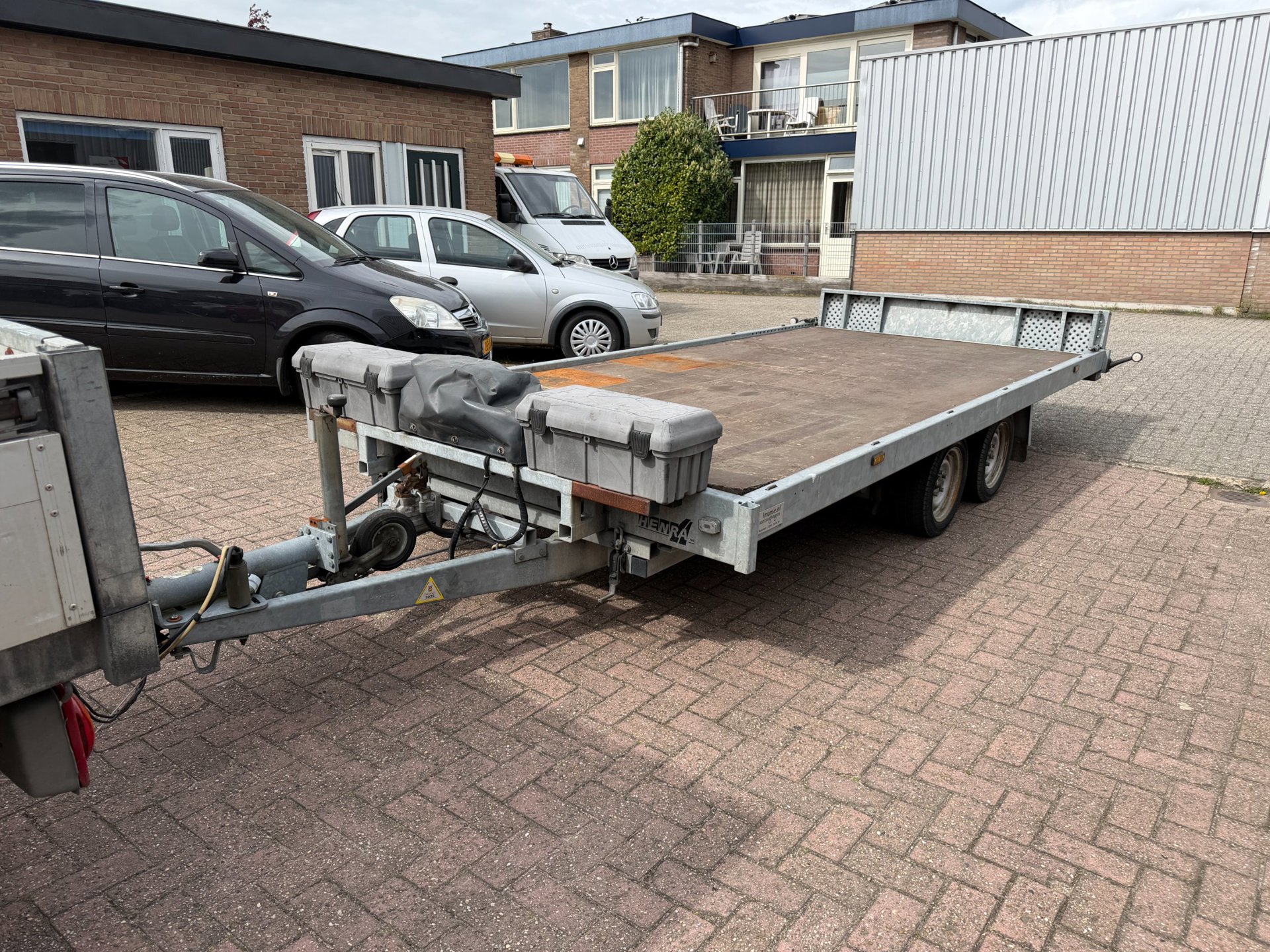 Henra MTK 35 Kantelbare autotransporter met lier/ 3500 KG