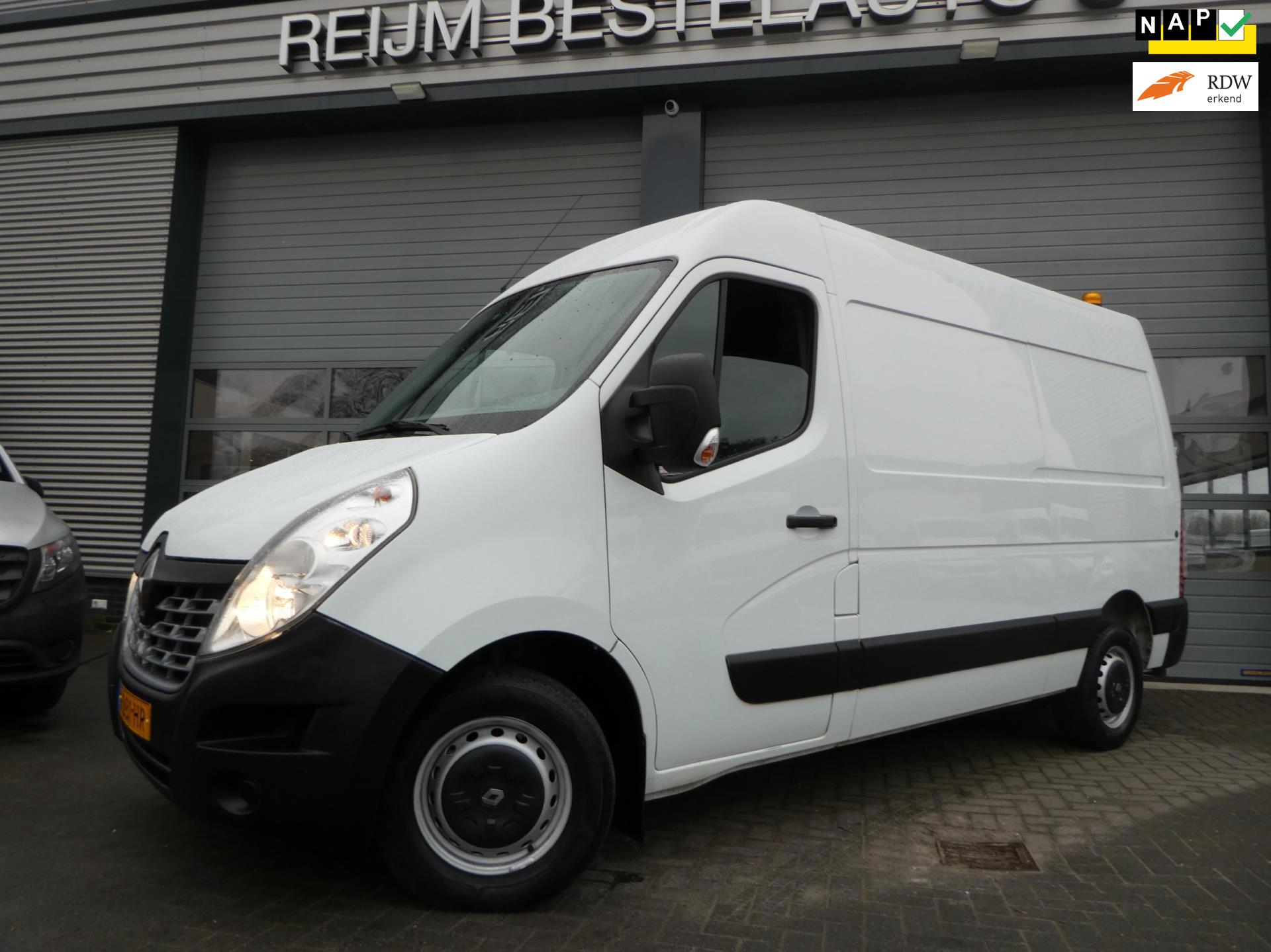 Renault Master T35 2.3 dCi 145pk, Euro-6, L2H2, Werkplaats, Serviceauto, Inrichting.