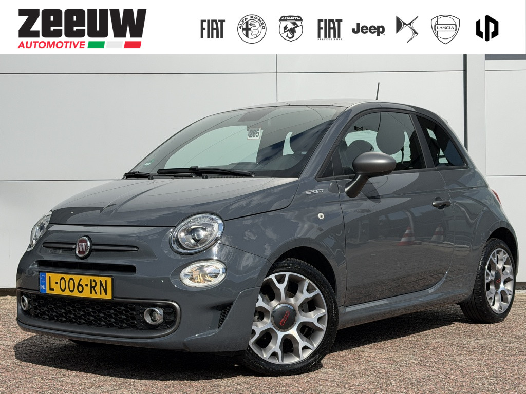 Fiat 500 1.0 Hybrid 70 PK Sport | Navi | Carplay | Clima | Cruise | 16'