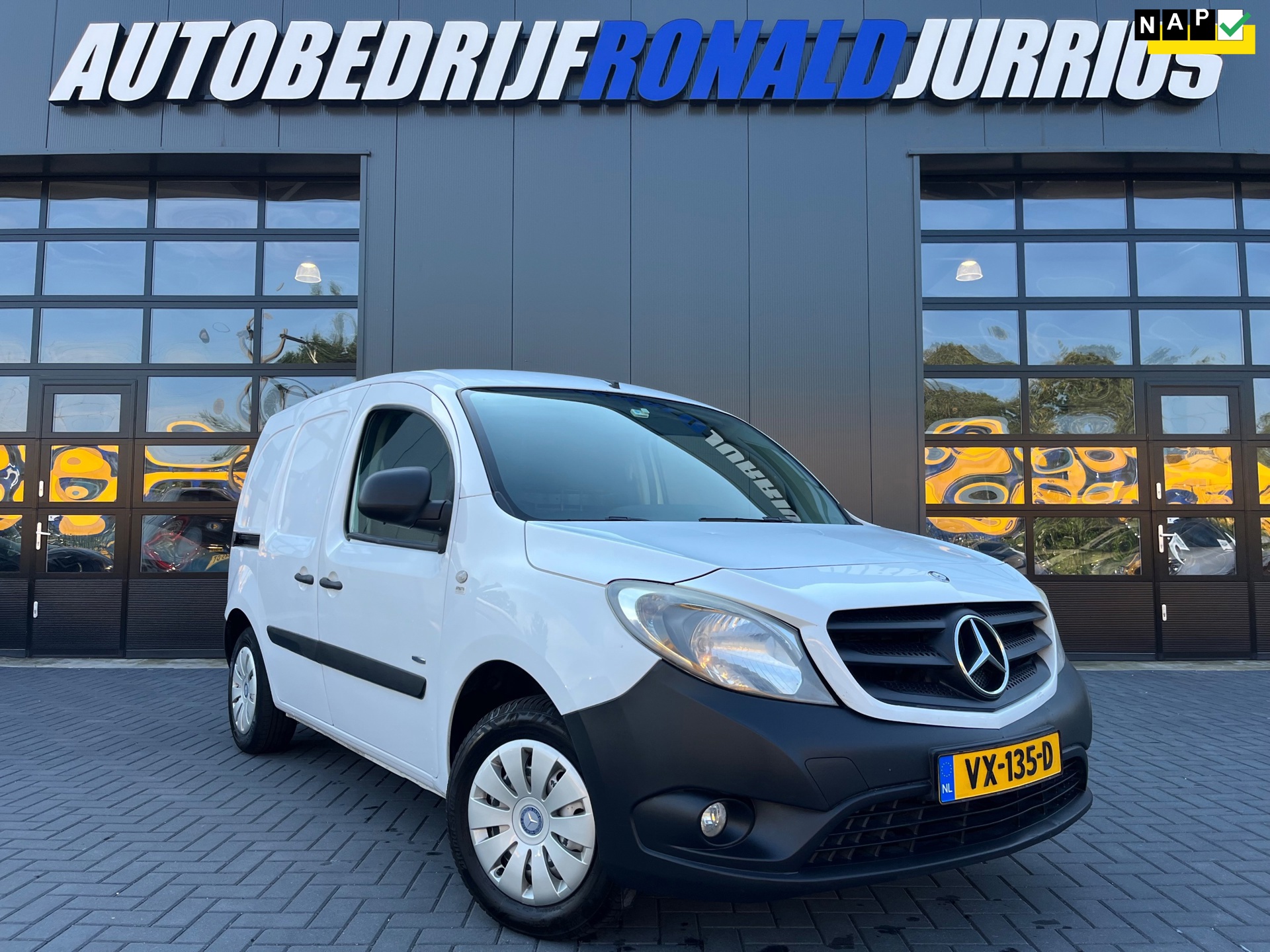 Mercedes-Benz Citan 108 CDI BlueEFFICIENCY NL.Auto/Marge/Airco/3Persoons/Trekhaak/Goed Onderhouden/Nieuwe Apk