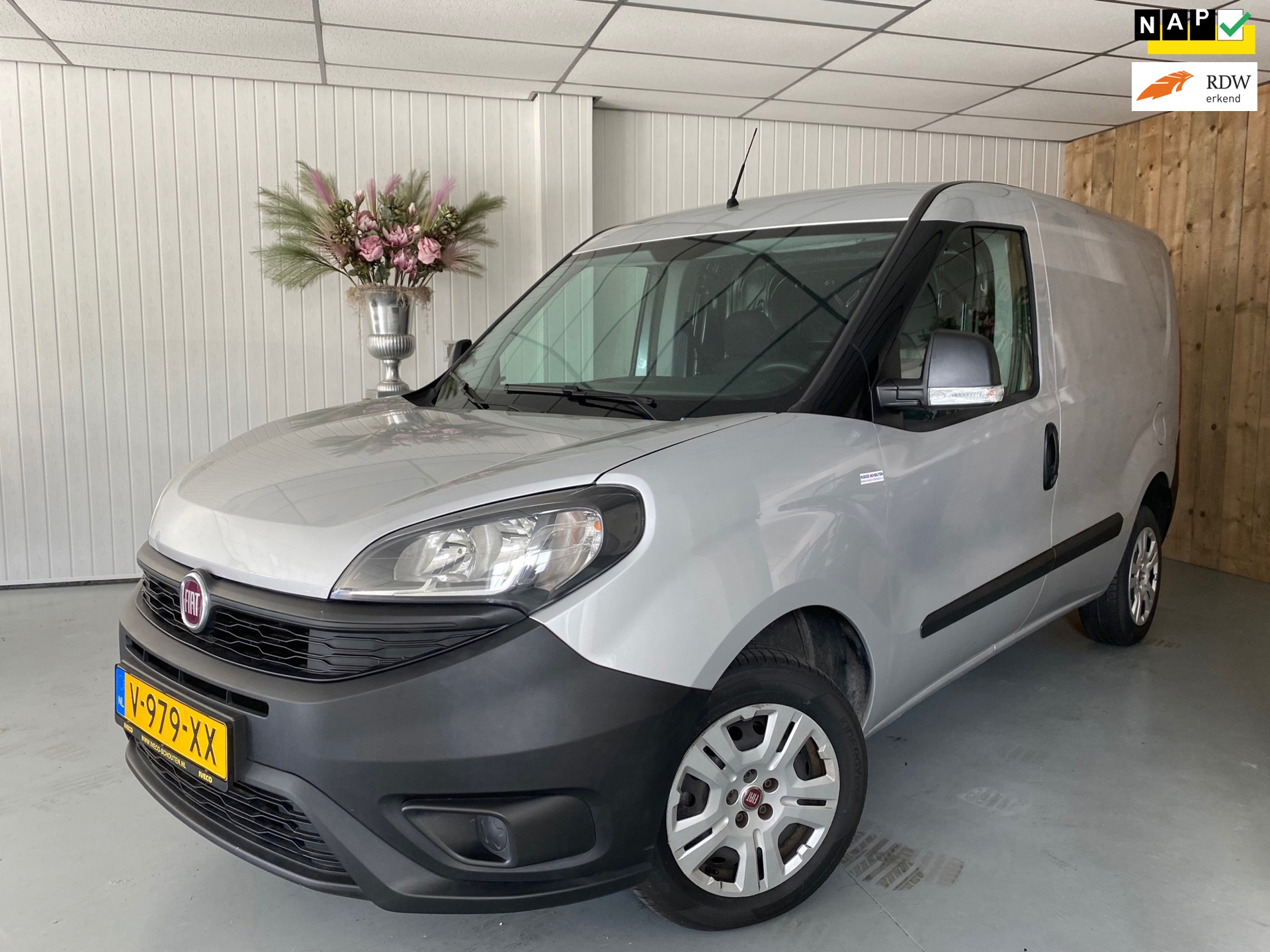 Fiat Doblò Cargo 1.3 MJ L1H1 ACTUAL, AIRCO, NAP, SCHUIFDEUR, NAP, NL AUTO, ETC...