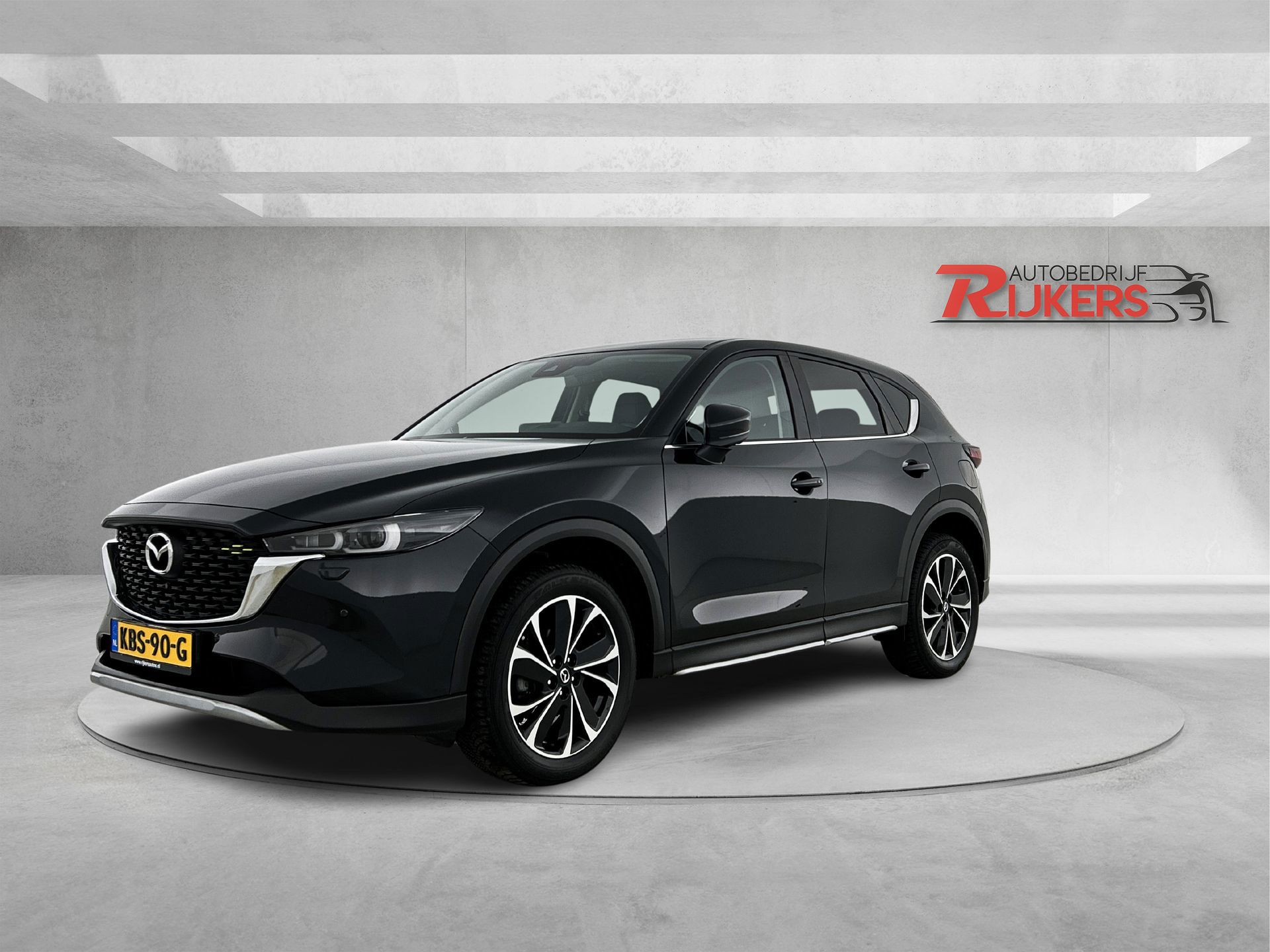 Mazda CX-5 2.0 SkyActiv-G 165 Newground Autom,360Cam,Cruise Contr,HUD,Blis,Keyles,Navi,Stoel+Stuur verw,Trekhaak2000kg Trekgewicht