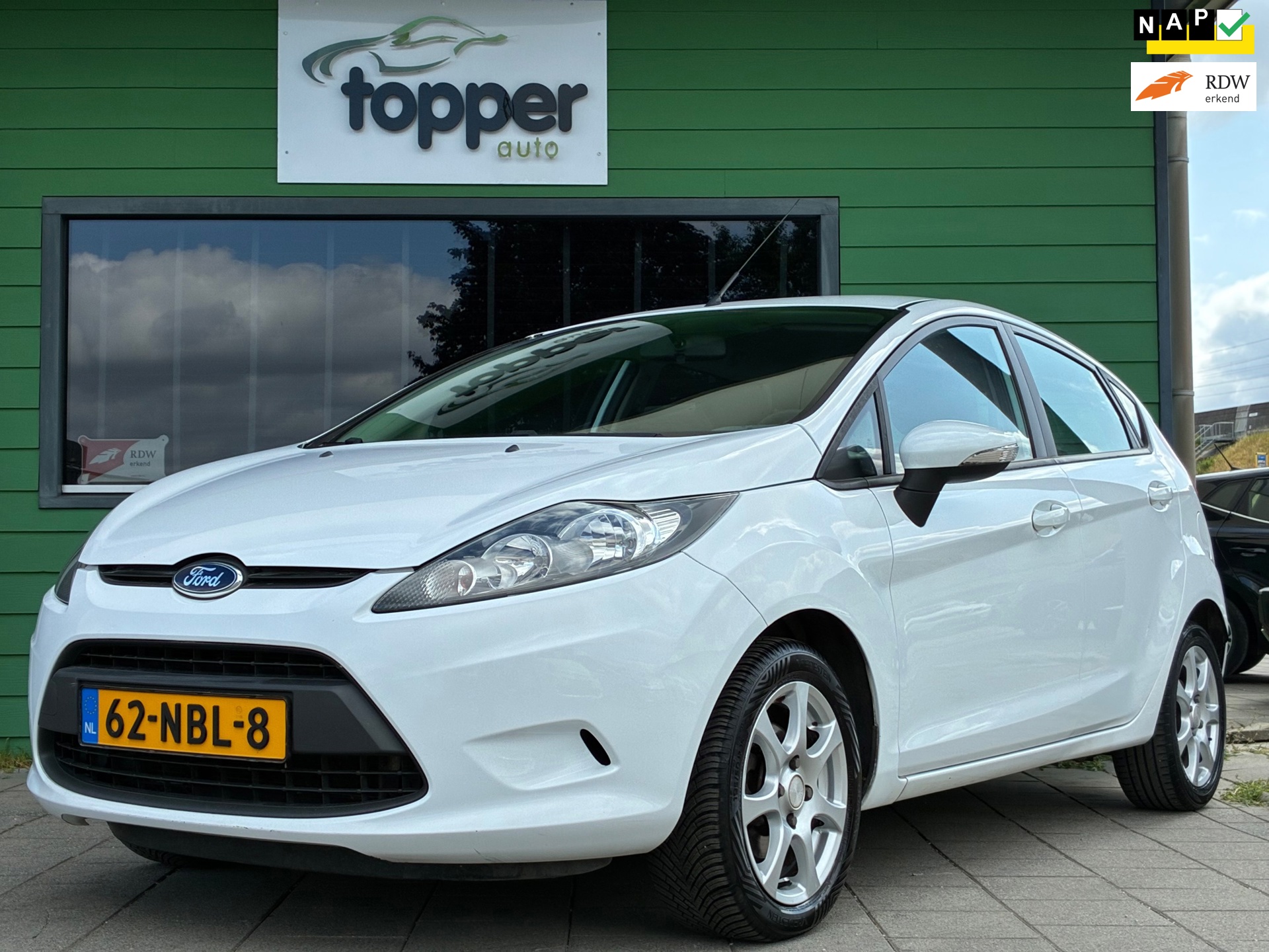 Ford Fiesta 1.25 Limited|2e Eigenaar|D-riem v.v.|Airco|LM-Velgen|Nieuwe APK|NAP|