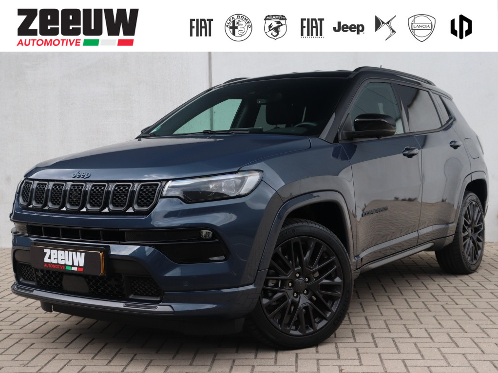 Jeep Compass 4xe 240 PK Hybrid S | Leder | Navi | 360cam | Carplay | 19'