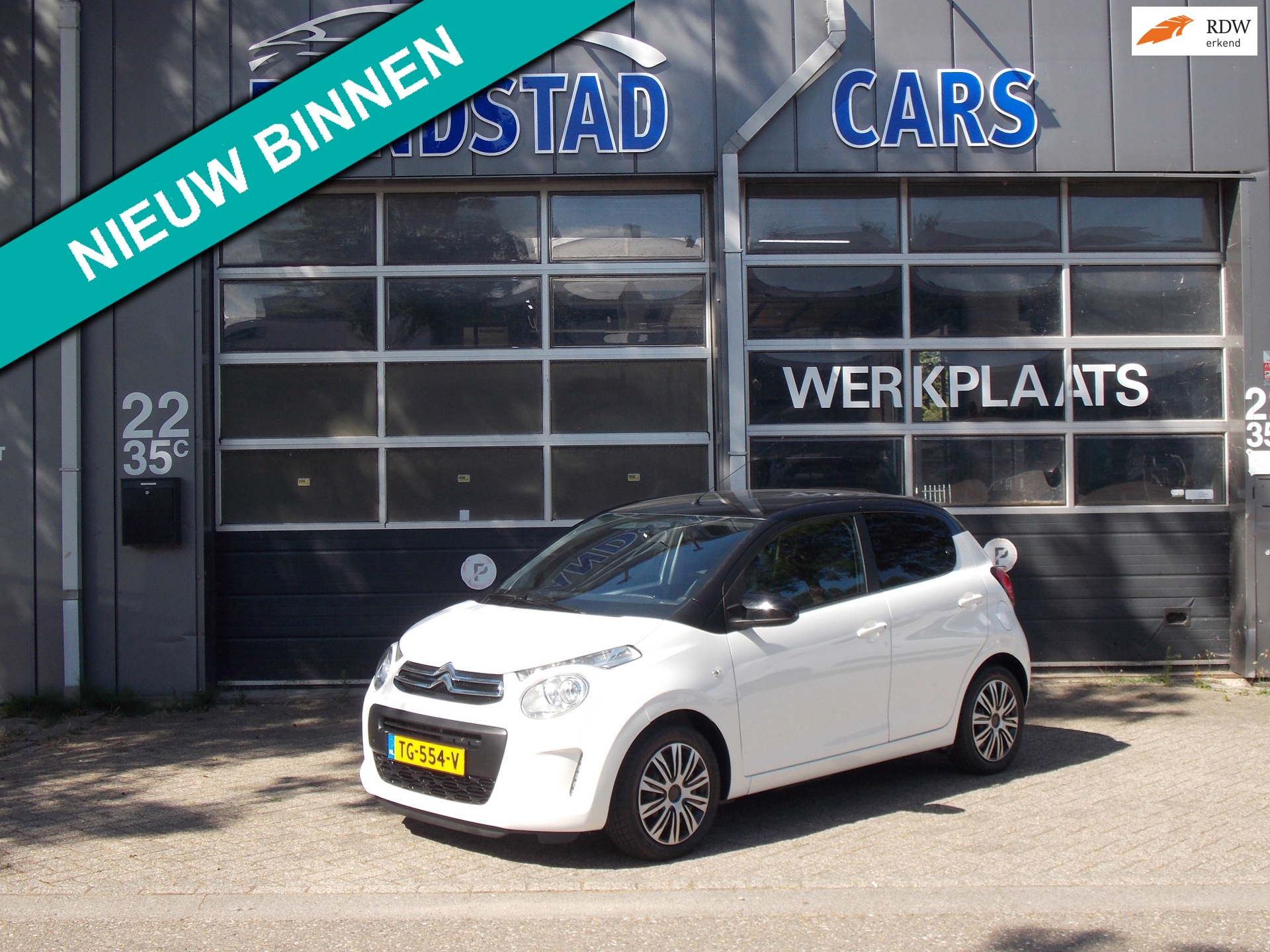 Citroën C1 1.0 VTi Feel Airco Camera bluetooth Elek Pakket 5Deurs 2018bj GARANTIE