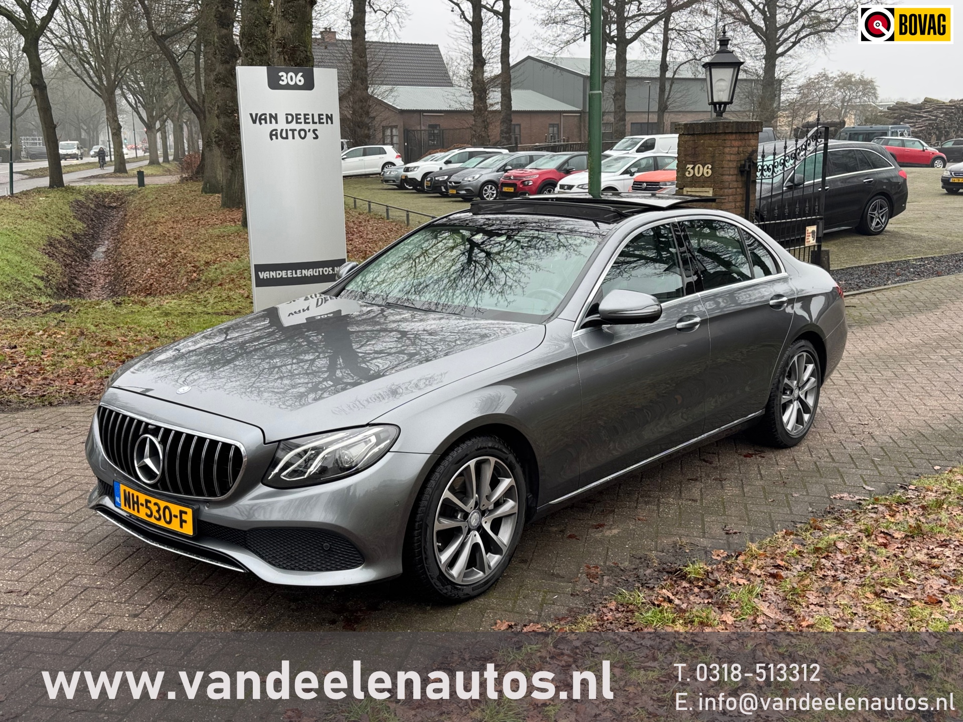 Mercedes-Benz E-klasse 220 d HUD/Panoramadak
