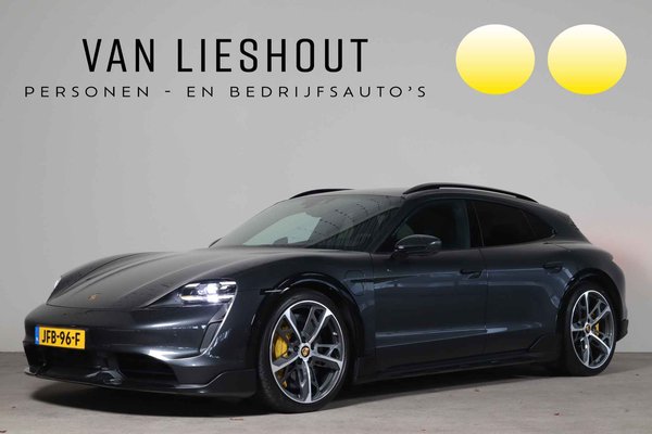 ­ Porsche Taycan Cross Turismo Turbo S **Nieuwprijs € 202.452.-** Carbon I Keramisch I Sport Chrono