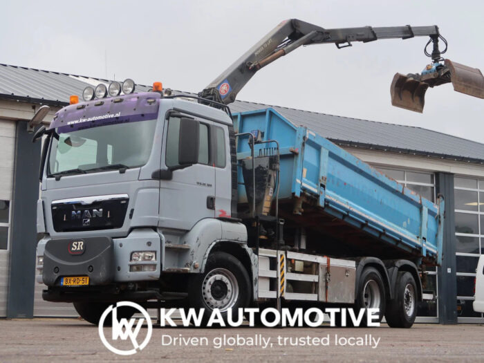 MAN TGS 26.320 6X2-4/ HMF 1643 Z CRANE/