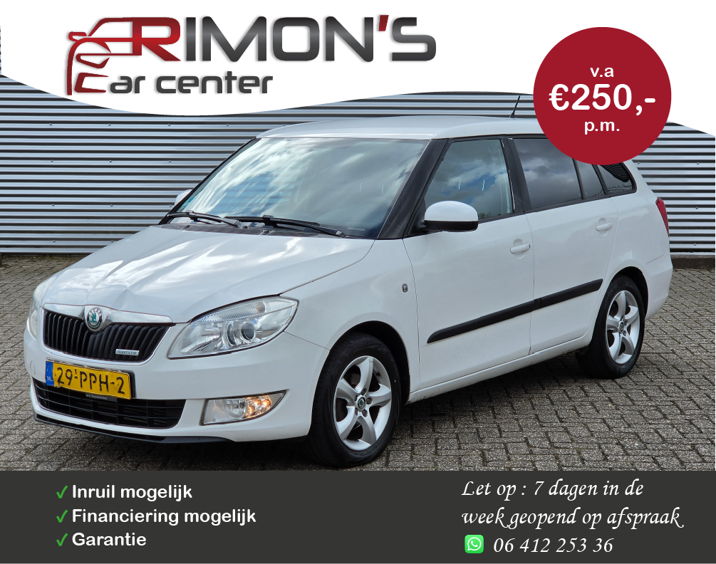 Skoda Fabia Combi 1.2 TDI Greenline Cruise Controle Airco Apk Tm 03-2027