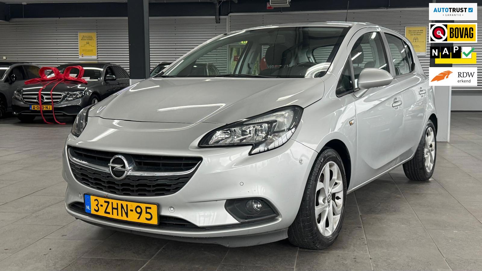 Opel Corsa 1.0 Turbo Edition navigatie Cameras airco elektrische pakket cruise controle lm-velgen parkeersensoren v+a nl auto