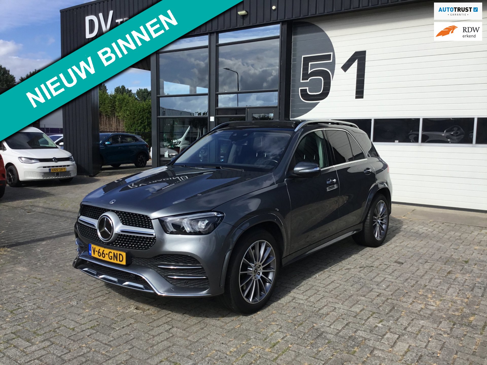 Mercedes-Benz GLE 400 D 4MATIC GRIJS KENTEKEN