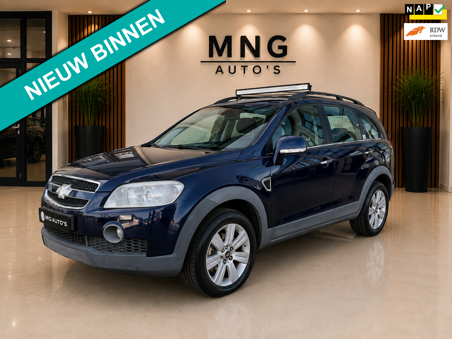 Chevrolet Captiva 3.2i Executive|7P|Automaat|Leder|Android|Topstaat!
