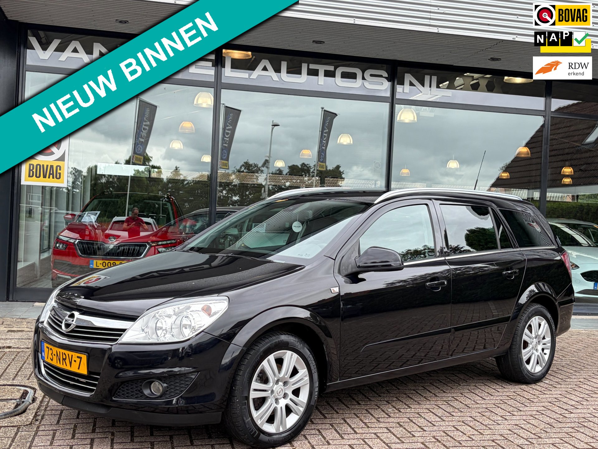 Opel Astra Wagon 1.6 Cosmo Leer Navi Clima Cruise Trekhaak NL-Auto NAP Dealeronderhouden!
