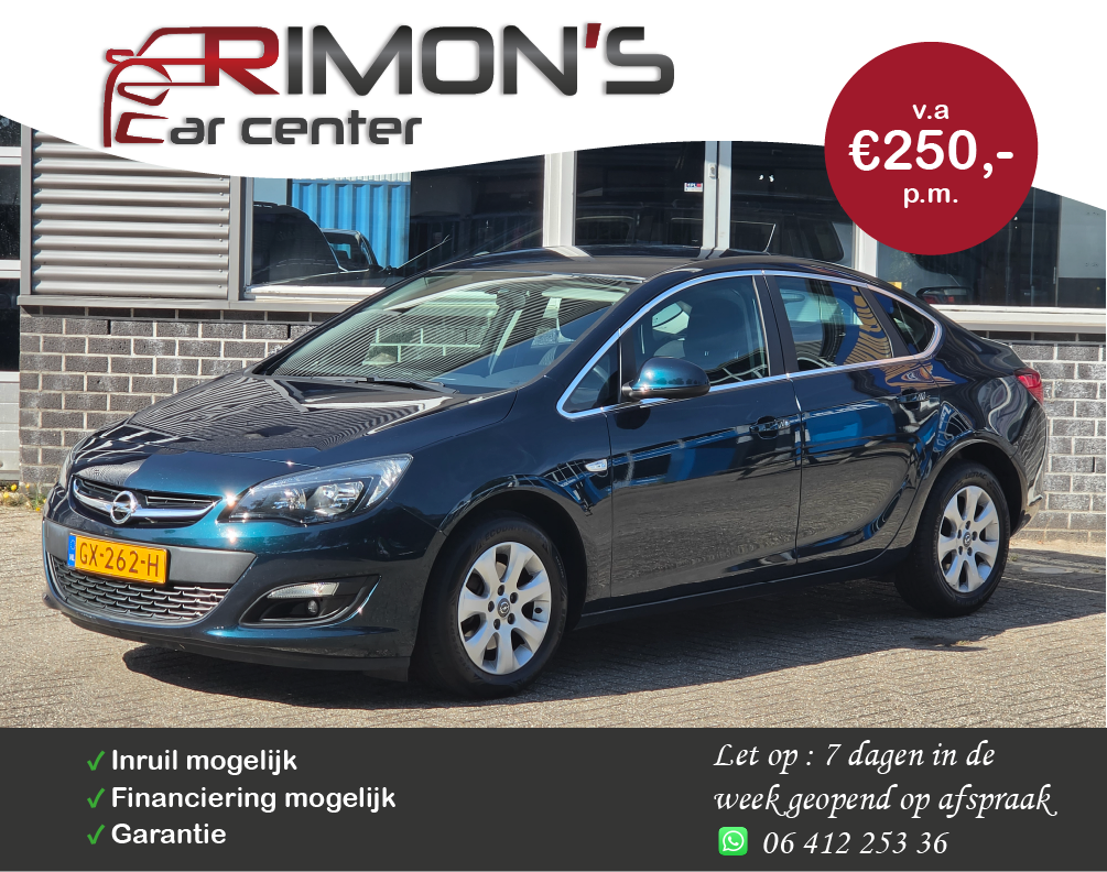 Opel Astra 1.6 CDTi S/S Edition Nap Navi Pdc Apk 06-2027 1 Ste Eigenaar
