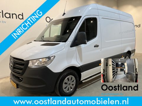 Mercedes-Benz Sprinter 311 CDI L2H2 RWD / Euro 6 / Servicebus / Bott inrichting / 220V / Airco / Oprijplaat / Compressor / CarPlay / Camera