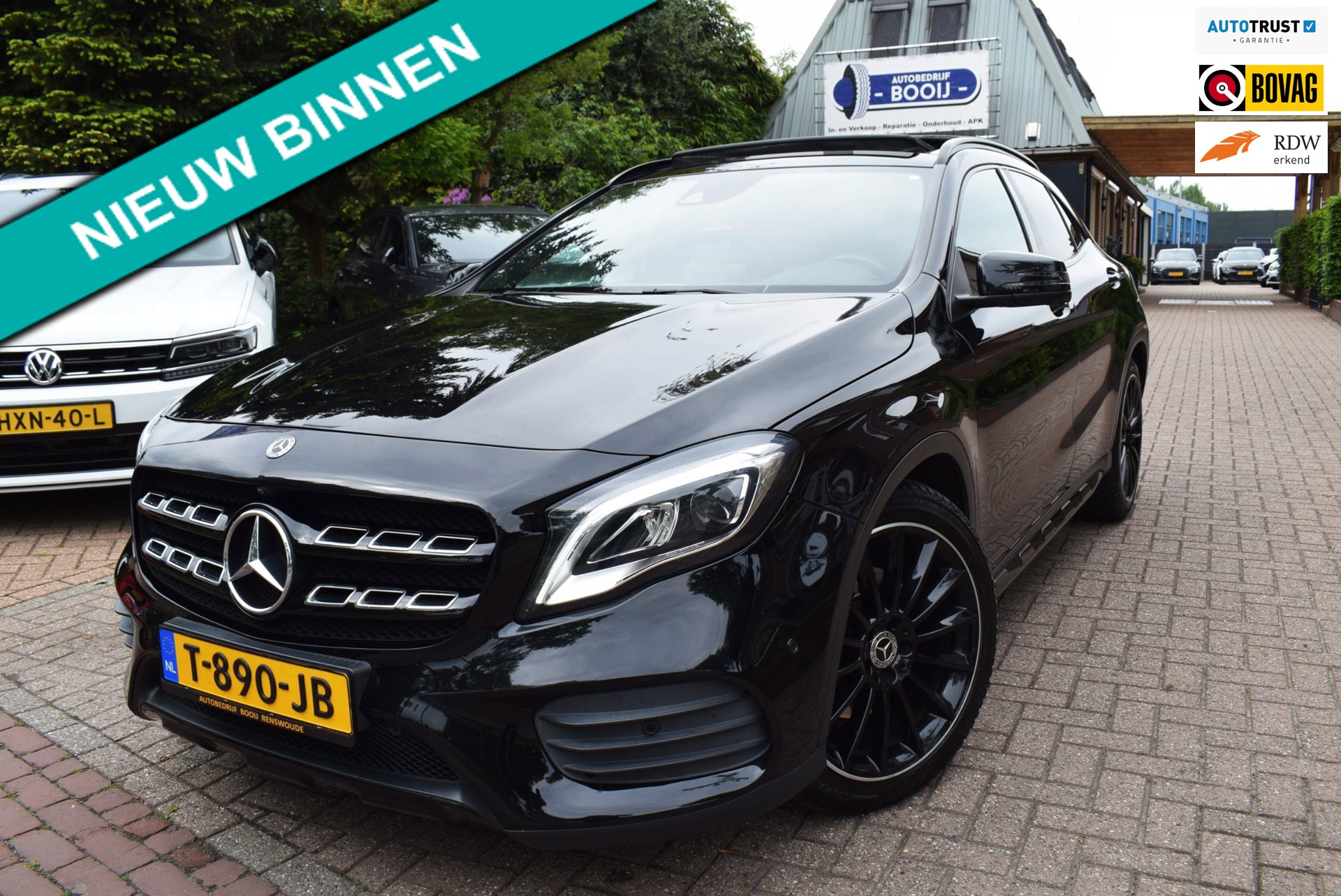 Mercedes-Benz GLA-klasse 250 Premium Plus AMG-LINE /AUTOM/PANO DAK/CRUISE/AIRCO-ECC/CAMERA 360 GR/XENON/LMW 19 "/STOEL VERW/USB